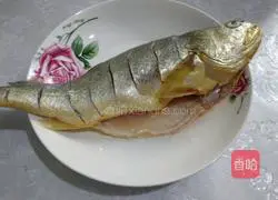 Illustration of Braised Yellow Croaker 1