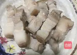 Illustration of home-cooked braised pork 1