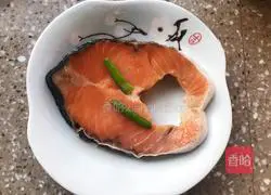 Illustration of how to make pan-fried salmon 2