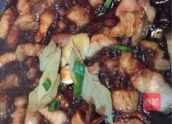 Braised Pork Illustration of how to do it 7