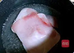 Illustration of how to make fried leeks with enoki mushrooms 7