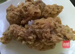 Illustration of how to make crispy spicy wings 8