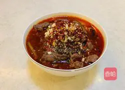 Illustration of home-style boiled beef slices 10