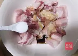 Illustration of how to make braised pork 4