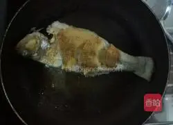 Illustration of how to make sweet and sour seabass 6