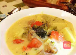 Illustration of how to make cream stew 13