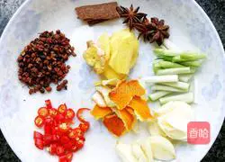 Illustration of home-cooked large plate chicken 3