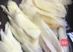 Illustration of braised duck with ginger 2