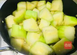 Illustration of how to make braised zucchini with fresh shrimps and zucchini 11