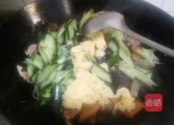 Illustration of how to make stir-fried pork and mixed vegetables 6