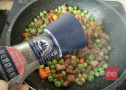 Illustration of how to make peas and beef cubes 11