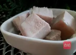 Illustration of making braised pork with fermented rice wine 2