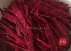 Illustration of how to make fried seaweed head with sliced meat 1