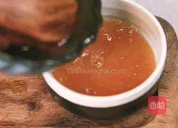 Illustration of how to make honey roasted recipe by exchanging time 6