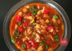 (Mushroom and Pork Stew) Fried Soybean Noodles Recipe Illustration 9