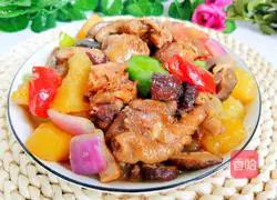 Illustration of how to make braised chicken legs 1