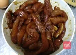 Illustration of how to make fried meat 2