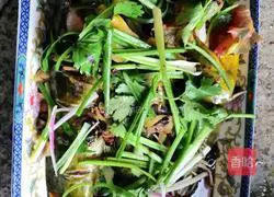 Illustration of how to make steamed yellow-bone fish with black bean paste and garlic 3