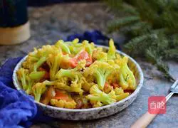 Illustration of how to make stir-fried cauliflower with meat 9