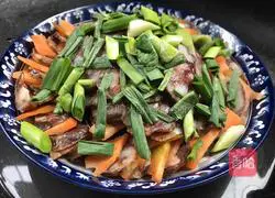 Illustration of how to make steamed carrot sausage 7