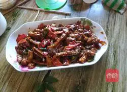 Illustration of making fish-flavored eggplant strips 7