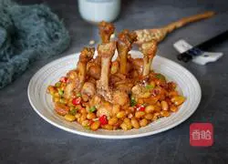 Soybean Braised Chicken Hammer Recipe Illustration 11