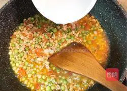 Illustration of how to make peas with rotten meat in tomato sauce 12