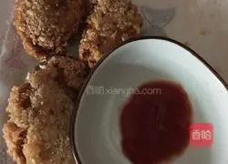 Illustration of how to make breaded fried chicken wings 8