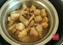 Illustration of how to make black bean stew 7