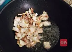 Illustration of home-style stir-fried pork 4