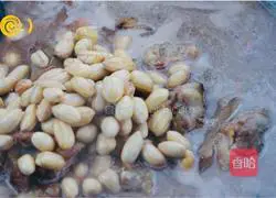 Illustration of how to make peanuts and southern suckling pig's trotters that are edible for weight loss 10