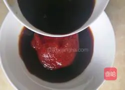 Illustration of sweet and sour braised chicken 9