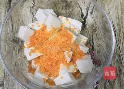 Salted egg yolk tofu recipe 3