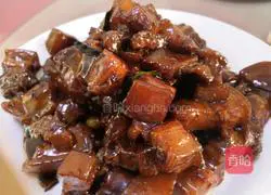 Illustration of how to make braised pork 7