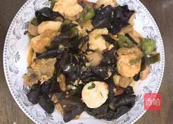 Illustration of braised Japanese tofu 7