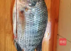 Illustration of braised Fushou fish 1