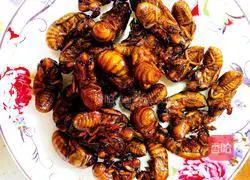 Illustration of how to make cumin and cicada monkey 5