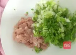 Illustration of how to make baby cabbage with rice 4