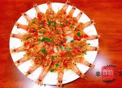 Illustration of how to make garlic shrimps 12