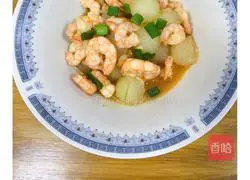 Recipe for stewed winter melon balls with shrimps Illustration 4