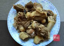 Illustration of how to make goose stewed with potatoes 3