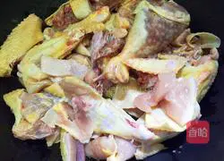 Illustration of braised chicken nuggets 5