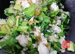 Meatballs and eggs Illustration of how to make fried rice bento 8