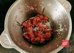 Illustration of how to make steamed minced pork with broccoli 11