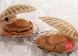 Illustration of how to make steamed scallops with garlic vermicelli 1