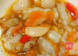 Illustration of how to make steamed scallops with garlic vermicelli 3