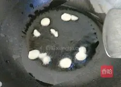 Illustration of how to make fried broccoli with shrimp balls 8