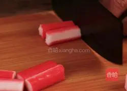 Illustration of how to make crab roe tofu 3