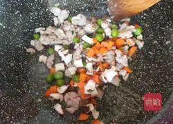 Illustration of how to make stir-fried minced pork bento 10