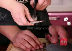 Illustration of braised prawns in oil 1